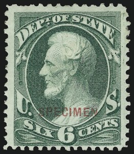 Sale 914, Lot 2289, Official Specimens