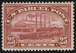 Sale 914, Lot 2402, Parcel Post, 25c Parcel Post (Q9) Sale 914, Lot 2402, Parcel Post