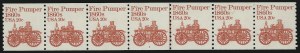 Sale 914, Lot 2452, Modern Coils, 20c Fire Pumper, Coil (1908) Sale 914, Lot 2452, Modern Coils
