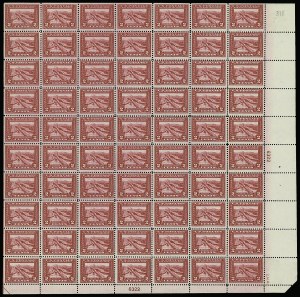 Sale 914, Lot 2550, Sheets and Large Multiples