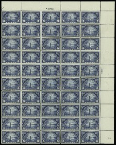 Sale 914, Lot 2595, Sheets and Large Multiples
