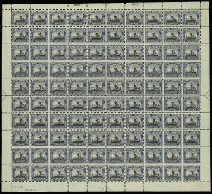 Sale 914, Lot 2598, Sheets and Large Multiples