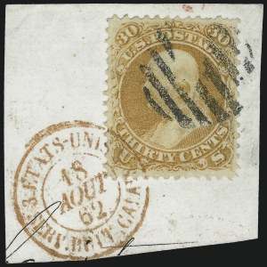 Sale 914, Lot 401, 1861-66 Issue