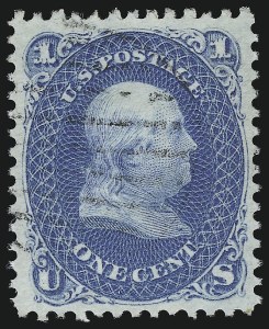 Sale 914, Lot 469, 1867-68 Grilled Issue