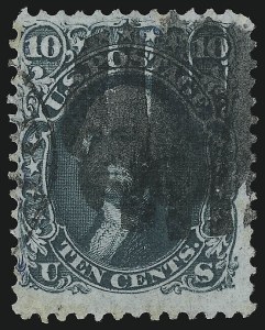 Sale 914, Lot 519, 1867-68 Grilled Issue