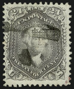 Sale 914, Lot 530, 1867-68 Grilled Issue