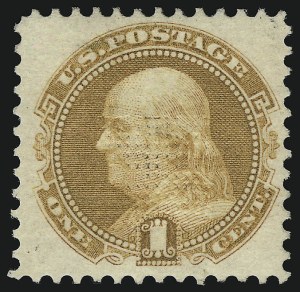 Sale 914, Lot 552, 1869 Pictorial Issue, 1c Buff (112) Sale 914, Lot 552, 1869 Pictorial Issue
