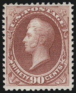 Sale 914, Lot 748, 1870-88 Bank Note Issues (Scott 156 thru 166)
