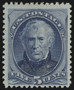 Sale 914, Lot 772, 1870-88 Bank Note Issues (Scott 178 thru 191), 5c Blue (185) Sale 914, Lot 772, 1870-88 Bank Note Issues (Scott 178 thru 191)