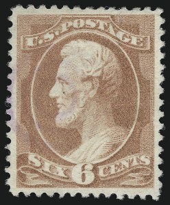 Sale Number 914, Lot Number 827, 1870-88 Bank Note Issues (Scott 205 thru 218) Sale Number 914, Lot Number 827, 1870-88 Bank Note Issues (Scott 205 thru 218)