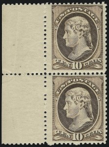 Sale 914, Lot 854, 1870-88 Bank Note Issues (Scott 205 thru 218)