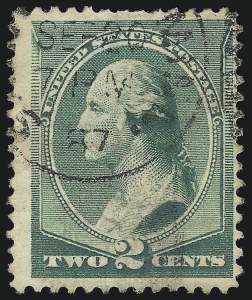 Sale 914, Lot 873, 1870-88 Bank Note Issues (Scott 205 thru 218)