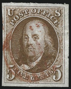 Sale 914, Lot 95, 1847 Issue