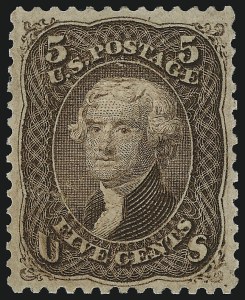 Sale 918, Lot 49, 1867-68 Grilled Issue