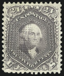 Sale 918, Lot 53, 1867-68 Grilled Issue