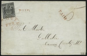 Sale 920, Lot 10, Postmasters