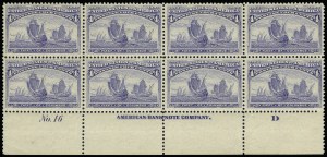 Sale 920, Lot 130, 1893 Columbian Issue