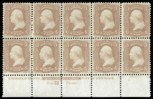 Sale 920, Lot 64, 1861-66 Issue