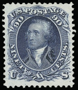 Sale 920, Lot 90, 1867-68 Grilled Issue