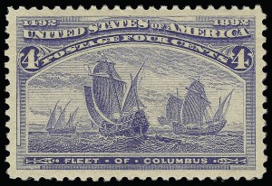 Sale Number 921, Lot Number 552, 1893 Columbian Issue Sale Number 921, Lot Number 552, 1893 Columbian Issue