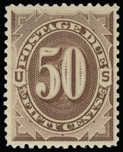 Sale Number 921, Lot Number 809, Postage Dues Sale Number 921, Lot Number 809, Postage Dues