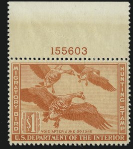 Sale Number 921, Lot Number 839, Hunting Permits Sale Number 921, Lot Number 839, Hunting Permits