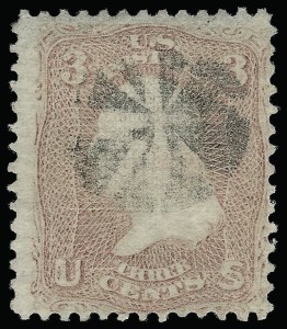 Sale 923, Lot 2217, 1867-68 Grilled Issue