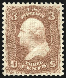 Sale 923, Lot 2224, 1867-68 Grilled Issue