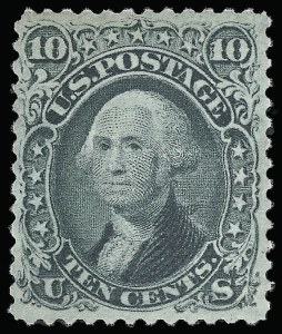 Sale 923, Lot 2226, 1867-68 Grilled Issue