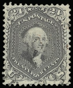 Sale 923, Lot 2255, 1867-68 Grilled Issue