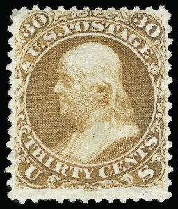 Sale 923, Lot 2270, 1875 Re-Issue of 1861-66 Issue