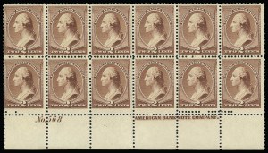Sale 923, Lot 2405, 1870-88 Bank Note Issues (Scott 205 thru 218)