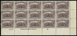 Sale 923, Lot 2448, 1893 Columbian Issue