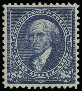 Sale 923, Lot 2562, 1894-98 Bureau Issues (Scott 264 thru 284), $2.00 Bright Blue (277) Sale 923, Lot 2562, 1894-98 Bureau Issues (Scott 264 thru 284)