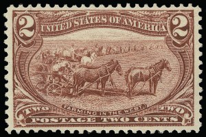 Sale Number 923, Lot Number 2581, 1898 Trans-Mississippi Issue Sale Number 923, Lot Number 2581, 1898 Trans-Mississippi Issue