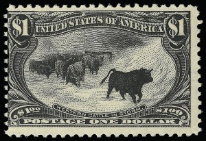 Sale 923, Lot 2599, 1898 Trans-Mississippi Issue, $1.00 Trans-Mississippi (292) Sale 923, Lot 2599, 1898 Trans-Mississippi Issue