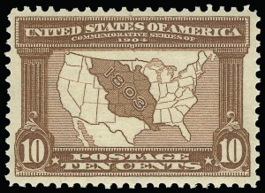 Sale 923, Lot 2704, Louisiana Purchase, Jamestown Issues