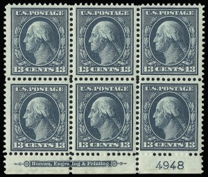 Sale 923, Lot 2721, 1908-09 Washington-Franklin Issues (Scott 331 thru 356)