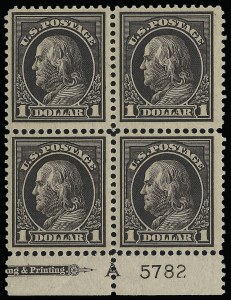 Sale 923, Lot 2845, 1912-23 Issues (Scott 405 to 423)
