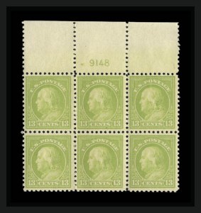 Sale 923, Lot 2951, 1912-23 Issues (Scott 490 to 519), 13c Apple Green (513) Sale 923, Lot 2951, 1912-23 Issues (Scott 490 to 519)
