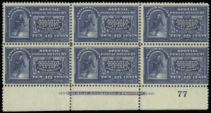 Sale 923, Lot 3137, Special Delivery and Registration