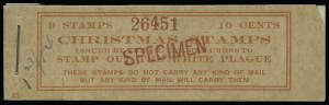 Sale 923, Lot 3320, Christmas Seal Specimens