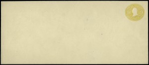 Sale 923, Lot 3341, Postal Stationery, 9c Lemon on Buff (U66) Sale 923, Lot 3341, Postal Stationery
