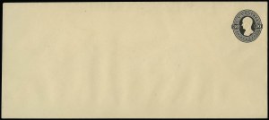 Sale 923, Lot 3357, Postal Stationery, 30c Black on Cream (U206) Sale 923, Lot 3357, Postal Stationery