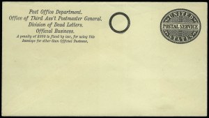 Sale 923, Lot 3386, Official Stationery