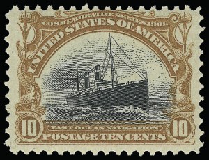 Sale 923, Lot 3552, Group by Issue, 1c-10c Pan-American (294-299) Sale 923, Lot 3552, Group by Issue