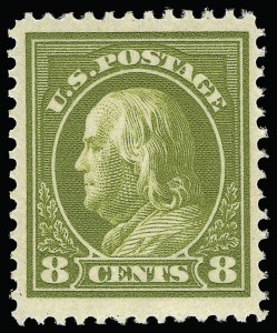 Sale 923, Lot 3600, Group by Issue, 8c-15c 1912 Issue (414-418) Sale 923, Lot 3600, Group by Issue