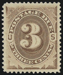 Sale Number 924, Lot Number 118, 1879 American Bank Note Co. Postage Due Issue Sale Number 924, Lot Number 118, 1879 American Bank Note Co. Postage Due Issue