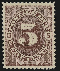 Sale 924, Lot 126, 1884 American Bank Note Co. Postage Due Issue