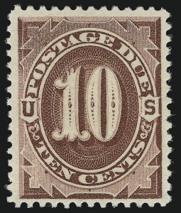 Sale 924, Lot 127, 1884 American Bank Note Co. Postage Due Issue